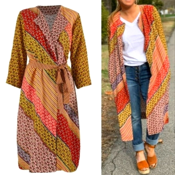 Cabi Poet Multicolor Patterned Women's Jacket - Picture 3 of 10